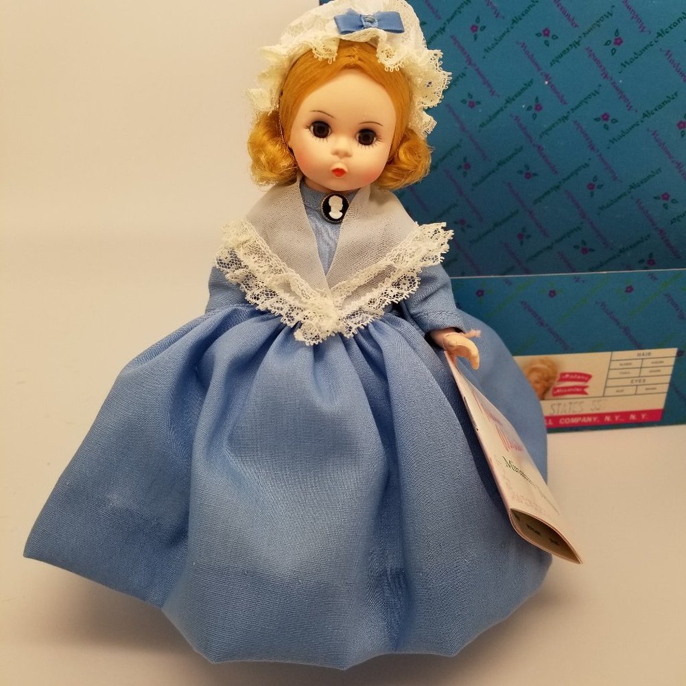 MADAME ALEXANDER "USA" 8" DOLL VINTAGE MINT IN BOX w/TAGS  NWT